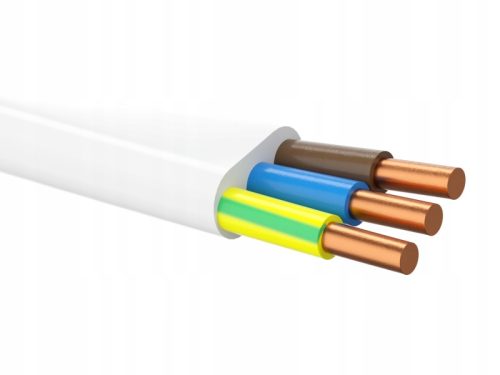 Flaches Elektrokabel YDYp Elektrokabel 3x2,5 mm2 100 m
