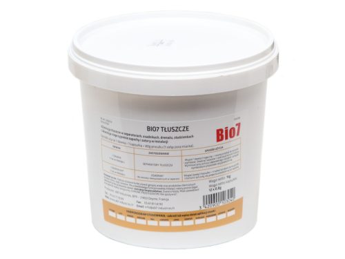  Vorbereitung für Fettabscheider Bio7 Fette 1kg 1000g
