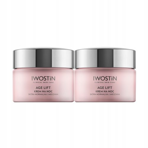 Intensiver Anti-Falten Nachtcreme für normale und Mischhaut – Iwostin Age Lift, 50ml