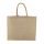  Stofftasche 36 x 42 cm beige und braun