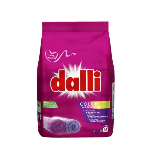  Dalli 16 Waschpulver Farbe 1,04 kg