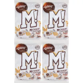   Wawel Michałki Białe – Leckere Weiße Schokoladenpralinen mit Erdnüssen, 1kg