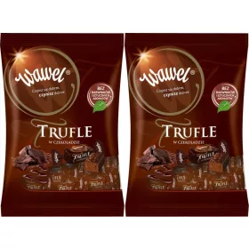   Wawel Schokoladentrüffel Pralinen mit Rumgeschmack, 1kg - Doppelpack