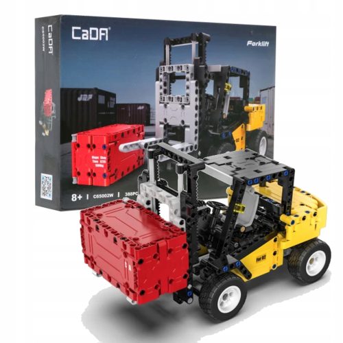  Cada Make Your Bricks Move C65002W Gabelstapler-Ziegelsteine, 388 Stück.