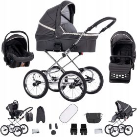  3in1 Kinderwagen + Kinderwagen + Autositz