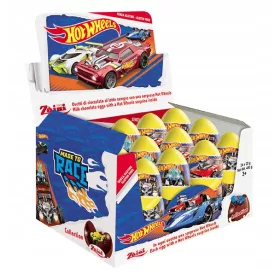 Hot Wheels Überraschungsschokoladeneier, 24 Stück Packung