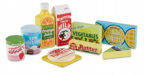  Hölzerne Lebensmittel Melissa und Doug