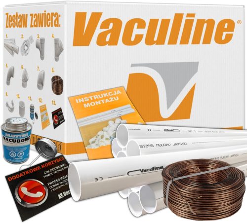 Vaculine 3 GN + 2xSZUF Zentralstaubsauger