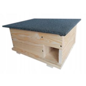 Hölzernes Igelhaus, Bett, Kabine