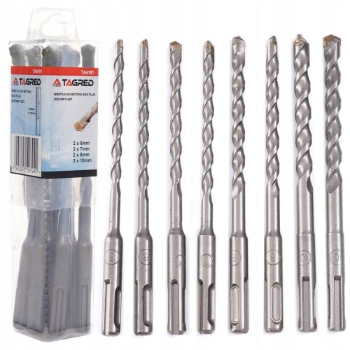 Markiert TA4181 Betonbohrer 6-10 mm 8 Stk