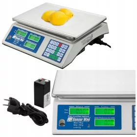 Sensorwag Ladenwaage 30 kg x 5 g