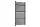 Pro-Term Wasserbadheizkörper 448 W 530 x 950 mm grau