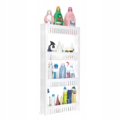  BÜCHERREGAL, REGAL, BADEZIMMER- UND KÜCHENSCHRANK MIT ROLLEN