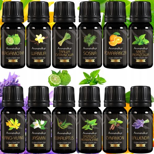 Saunen und Zubehör SAUNA-DÜFTE - NATÜRLICHE AROMEN 12 Stk.