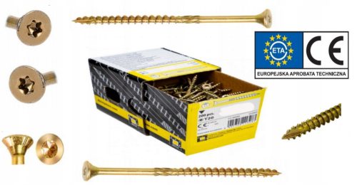 Domax Zimmermannsschrauben 310612 6 x 120 mm 100 Stk.