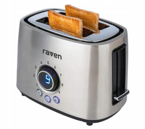  RAVEN ET007 Toaster Silber/Grau 1000 W