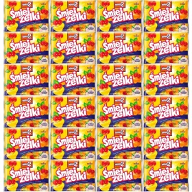  Storck Nimm „Śmiejżelki" Fruchtgummis 100g x24 - Bunter Vitaminspaß