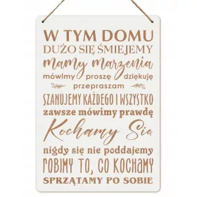  GROSSE Tafelregeln in diesem HAUS-Gravurgeschenk