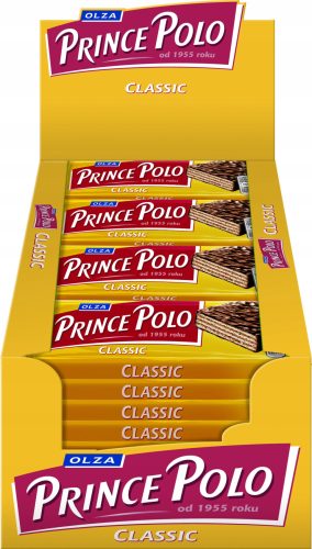 Prince Polo Classic 35g - Knusprige Waffeln mit Kakaocreme im 32er Karton