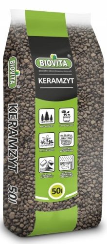 Kies und Steine Keramzyt 4-8mm 50l Biovita