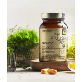   Kurkuma mit Curcumin C3 Complex und Ingwerextrakt - Unterstützt die Verdauung