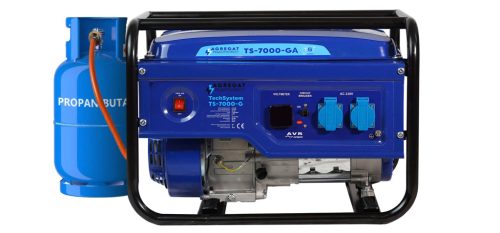  Tragbarer einphasiger Thunder 3000 W Gasgenerator