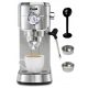  Yoer Lungo 1450 W Siebträger-Espressomaschine, Silber/Grau