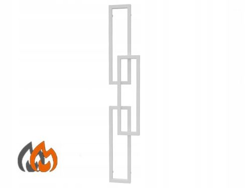 Wasserbadheizkörper Materace z Gór 411 B 300 x 1710 mm weiß
