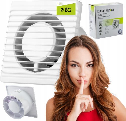 Lumen Badventilator BADEZIMMERVENTILATOR 80 mm