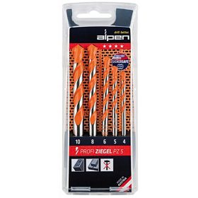  ALPEN PROFI ZIEGEL SATZ ZIEGELBOHRER PZ 5