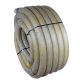 Wellrohr aus PVC, Durchmesser 100, mit geobeschichtetem Material.