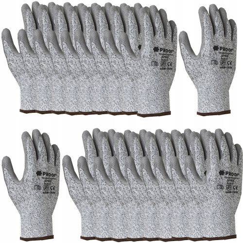 Schutzhandschuhe SPIKE D PROOF ANTI-CUT GLOVES Größe 8 - M 10 Paar