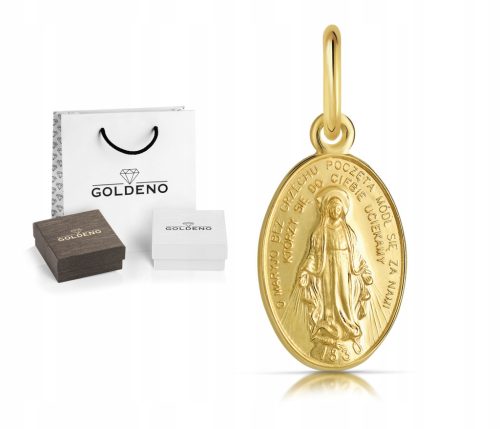  GOLDSCHÖNER WUNDERMEDAILLE 585 ANHÄNGER