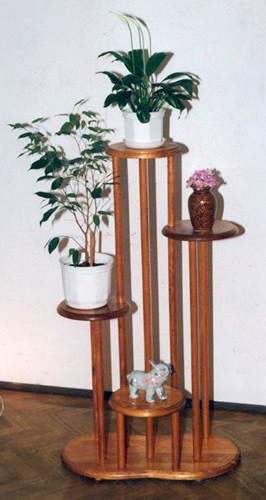 BLUMENSTÄNDER AUS HOLZ Blumenständer Senior 100 cm Holz