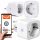 Executive-Elemente – Smart Home LTC LXU400 Steckdose mit WLAN-Verbindung, weiß