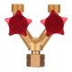  Technic T-ACETYLENE-3/8 Reduzier-T-Verteiler
