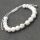  ARMBAND Stones String Howlith Weiß