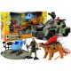  Dinosaurier-Welt-Figuren-Set, Fahrzeug, Hubschrauber