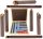 Drechselmesser SH 12x12 7-tlg.