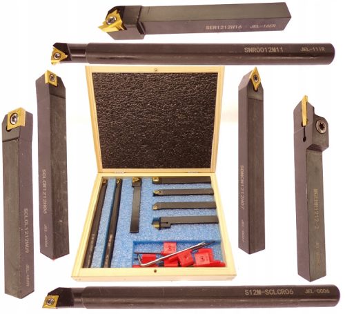 Drechselmesser SH 12x12 7-tlg.