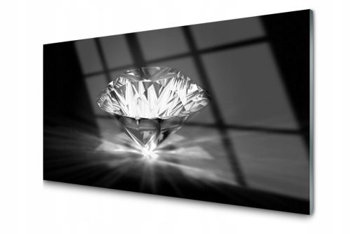Bilder an der Wand Glasbild Art Diamond Art Graphics 100x50