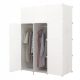  Timetrade Kleiderschrank Kinderschränke 111 x 147 x 47 cm weiß