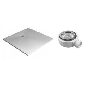  Quadratische Duschwanne Kyntos C 90x90 Weiß RADAWAY