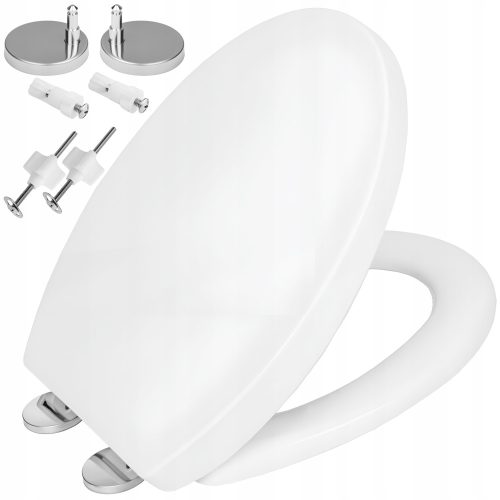 Aqui Aspect Toilettensitz, weißes Polypropylen