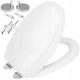Aqui Aspect Toilettensitz, weißes Polypropylen