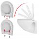 Sanit-Plast Marbella Toilettensitz, weißes Polypropylen