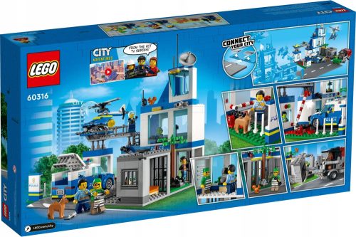  LEGO City 60316 Polizeistation