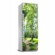 Dekorative Wandaufkleber Fototapetenaufkleber Birkenwald Kühlschrank 70x190