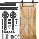 Wandschiebetürsystem 100 cm Stolmet 2 m