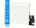 Arbiton PVC-Streifen 15 x 80, Länge 220 cm, weiß